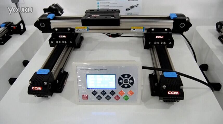 CCM直線滑軌XY兩軸龍門滑臺電動機(jī)械手臂演示 CCM直線滑軌XY兩軸龍門滑臺電動機(jī)械手臂演示