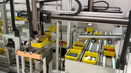 直線(xiàn)模組應(yīng)用之物料分揀